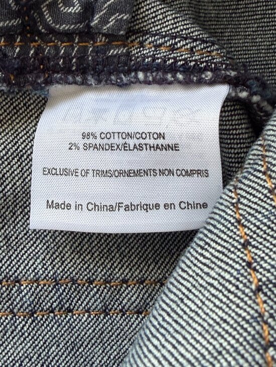 Tory Burch Women's Straight Leg Navy Blue Jeans Size: 24 - Picture 12 of 13